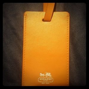 🛍5/$20  Coach Luggage Tag